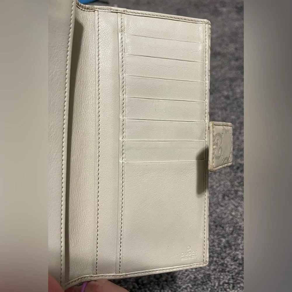 Gucci Guccissima long wallet